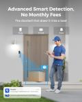 REOLINK Video Doorbell Camera, Battery Version, 2K 150°x150° Head-to-Toe View, 2.4/5 GHz Dual-Band WiFi, Person/Vehicle/Package Detection, Two-Way Talk, No Monthly Fees (Chime not Included)