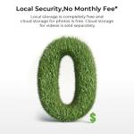 PGST 2K Wireless Video Doorbell Camera, No Monthly Fee, Head-to-Toe View, Night Vision，AI Motion Detection, Battery Powered, Easy Installation, 2.4GHz WiFi, IP65 Weatherproof