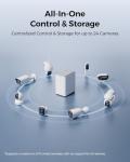 REOLINK 2K Battery Doorbell Camera, 150°x150° View,Battery or Wired Power Home Hub Pro, Centralized Control for up to 24 Security Cameras, up to 16TB HDD Storage, 2TB HDD Included.