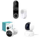 Kasa Smart Video Doorbell + Security Camera Bundle (KD110 + KC420WS)