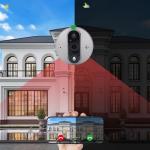 Zunate Video Doorbell - 5000mAh 30 Days of Standby Time, Smart Video Intercom System with 4.3 Inch 1080P LCD Monitor/Night Vision/Two Way Voice for Home Surveillance