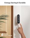 WUUK 2K Doorbell Camera, Video Doorbell Wireless/Wired, Homebase Supports Up to 8 Cams, No Subscription, 2.4/5 GHz WiFi, 32G Local Storage, Human Detection, Compatible with Alexa and Google Home