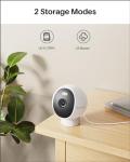 WUUK Battery Doorbell Cam and Indoor Outdoor Security Cam Bundle