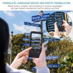 Portable Language Translator with HD Touch Screen