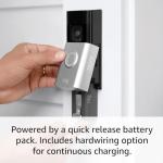 Ring Battery Doorbell Plus (newest model), Home or business security, Head-to-Toe HD+ Video, motion detection & alerts, and Two-Way Talk