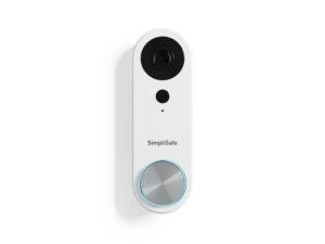 SimpliSafe Wired Doorbell,1080p - Compatible with SimpliSafe Home Security System - Latest Gen