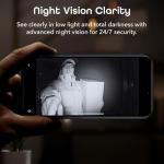 Geeni Smart Video Doorbell, 1080p HD, Motion Detection, Night Vision, Two-Way Audio, Weather-Resistant, Wired Installation, Alexa & Google Assistant Compatible, Wi-Fi Security Camera