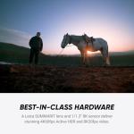 Insta360 Ace Pro 2 Xplorer Bundle-8K Waterproof Action Camera Co-Engineered with Leica, 1/1.3" Sensor, Dual AI Chip, Leading Low Light, Street Photography & Urban Travel, Moonlight Silver