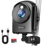 Dsoon Time Lapse Camera,1080p FHD Outdoor Construction Timelapse Camera, IP66 Waterproof,110° Wide Angle,Extral Standby for Monitor/Capture Building,Courtyard Progress,Climate,Garden (64GB TF Card)