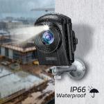 Dsoon Time Lapse Camera,1080p FHD Outdoor Construction Timelapse Camera, IP66 Waterproof,110° Wide Angle,Extral Standby for Monitor/Capture Building,Courtyard Progress,Climate,Garden (64GB TF Card)