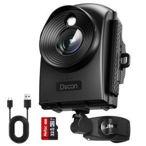 Dsoon Time Lapse Camera,1080P HD Timelapse Camera Outdoor,110° Wide Angle & 2.4" LCD Screen,180 Days Standby for Record Construction, Weather, Plant,Drawing(64GB TF Card Included)