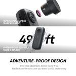 Insta360 X4 Air Travel Bundle - Lightweight 165g 8K 360 Camera, Invisible Selfie Stick, Replaceable Lenses, Shoot First & Frame Later, Built-in Wind Guard, FlowState Stabilization, AI-Powered App