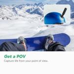 AKASO 360 Action Camera - 5.7K 360 Video with 1/2" 48MP Sensors, 72MP 360 Photo, 360-SuperSmooth, Invisible Selfie Stick, 360° Horizon Lock, AI Tracking Snow Adventure Combo with 256GB MicroSD Card