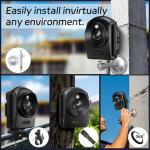 Dsoon Time Lapse Camera,1080P HD Timelapse Camera Outdoor,110° Wide Angle & 2.4" LCD Screen,180 Days Standby for Record Construction, Weather, Plant,Drawing(64GB TF Card Included)