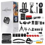 GoPro LIT Hero 4K Lightweight Compact Action Camera (Go Pro Hero LIT) | Built-in LED Light | HyperSmooth Stabilization | for Vlogging Sports & Travel + 50 Piece Accessory Kit + 128GB Card + More