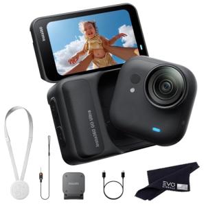 Insta360 GO Ultra 4K Action Camera Standard Bundle - Midnight Black