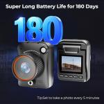 Dsoon Time Lapse Camera, 1080p FHD Timelapse Camera Outdoor, Waterproof Level IP66, for Record Outdoor Construction, Weather, Plant, 6 Month Battery Life, 64 GB TF Card Included