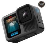 GoPro HERO13 Black Camera with 3 Enduro Batteries | Waterproof 5.3K60 Action Camera with Dual-Battery Charger & SanDisk 64GB Extreme SD Card | Head Strap 2.0 and Handler Floating Handgrip, Bundle Kit