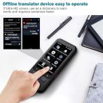 Portable Language Translator with HD Touch Screen