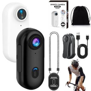 Gugliet 4K Waterproof POV Capture Pro, 128GB POV Pro, 2026 New Thumb Action Camera, Ultra Wide Angle Mini Body Camera, Wearable Video Recording for Vlogging, Cycling, Diving