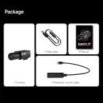 RunCam ScopeCam 2S Airsoft Action Camera, 210min Battery Life, Pre-Recording, Wi-Fi App Control, IP64 Metal Housing for Airsoft, Sports, Wildlife, Outdoor Filming (Long Range Zoom Camera (35mm))