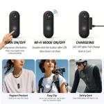 Gugliet 4K Waterproof POV Capture Pro, 128GB POV Pro, 2026 New Thumb Action Camera, Ultra Wide Angle Mini Body Camera, Wearable Video Recording for Vlogging, Cycling, Diving