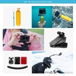 AKASO Brave 4 Action Camera with 64GB Card and 60 in 1 Action Camera Accessories Bundle Kit