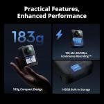 DJI Osmo 360 Third-Person Helmet Combo, 360 Camera with 1-Inch 360° Imaging, Native 8K 360° Video, 4K/120fps & 170° Boost Video, Third-Person POV Helmet Mount Kit, Action Camera for Extreme Sports