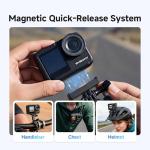 SVBONY SVGo3 4K60FPS Action Camera Combo with Quick Release Mount, Underwater Camera Built-in Waterproof, Long-Lasting 300Mins&EIS, with 128G Card WiFi Remote Control for Sports, Vlog