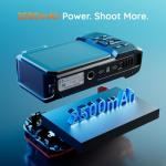 8K Underwater Camera - MaxMango 70MP 33FT Waterproof Camera with 64G Card - Underwater Digital Camera for Snorkeling Floatable Dual-Screen Selfie 2500mAh Battery Point and Shoot Digital (Orange)