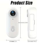 Gugliet 4K Waterproof POV Capture Pro, 128GB POV Pro, 2026 New Thumb Action Camera, Ultra Wide Angle Mini Body Camera, Wearable Video Recording for Vlogging, Cycling, Diving