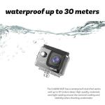 SJCAM SJ4000 Dual Screen Action Camera with Dual Displays, Wi-Fi, and Audio Recording, Bundle Including: 64GB Micro SD Card, 50-in-1 Action Kit, Card Reader, Card Wallet, and USB-C Adapter