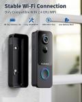 MUBVIEW Wireless Video Doorbell with Camera