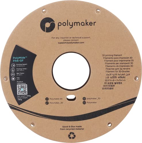 Polymaker PA6-GF 1.75mm Glass Fiber Nylon Filament