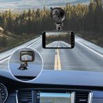 Suction Cup Dash Cam Mount for Windshield & Dashboard