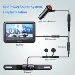 HD Night Vision Car Backup Camera with Monitor