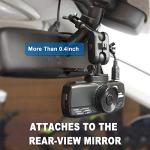 Universal Dash Cam Rear View Mirror Mount Holder