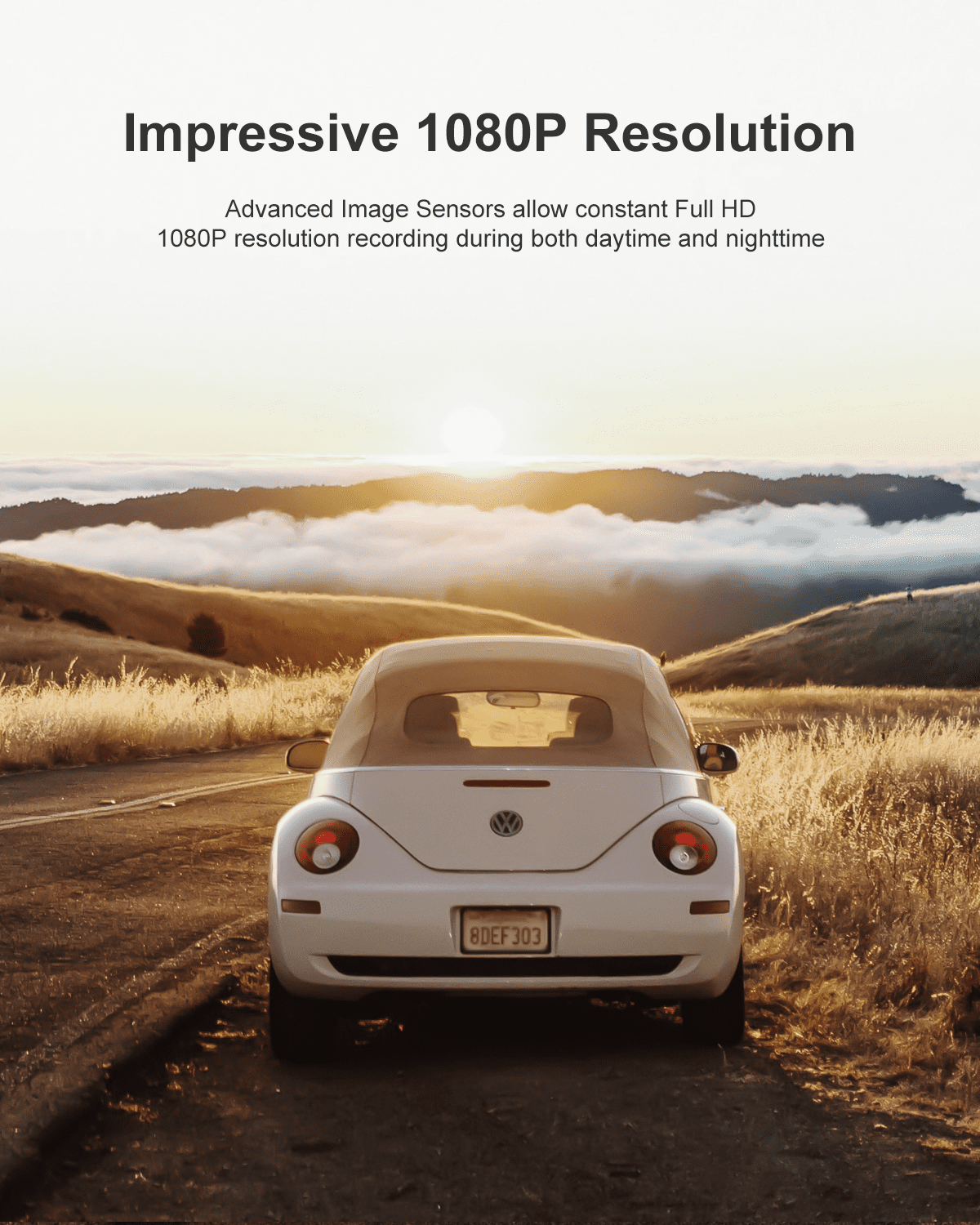 iZEEKER 1080P Dash Cam with Night Vision