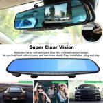 1080P HD Dual Dash Cam Car DVR Front Rear Camera