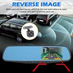1080P HD Dual Dash Cam Car DVR Front Rear Camera