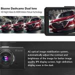 Dual Dash Cam, 1080P FHD Front and Rear Cameras