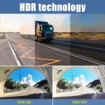 1080P Dual Lens Car Dash Camera with G-Sensor