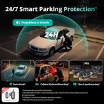 3K 4 Channel Dash Cam, 560° All-Sides View, Front and Rear Inside Car Camera with 3.18”Touch Screen, Dash Camera 24/7 Parking Mode, Built-in GPS 5.8G WiFi Night Vision Voice Control, Free 128GB Card