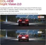 VIOFO Dash Cam A119 Mini 2, STARVIS 2 Sensor, 2K 60fps/HDR 30fps Voice Control Car Dash Camera with 5GHz Wi-Fi GPS, Night Vision 2.0, 24H Parking Mode, Supercapacitor, Support 512GB Max