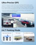 VIOFO A229 Plus Dash Cam Front and Rear, Dual STARVIS 2 Sensors, 2 Channel HDR, 1440P+1440P Voice Control Car Dash Camera, 5GHz Wi-Fi, Support 512GB Max, Voice Control, Ultra-Precise GPS