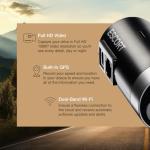 Escort M2 Smart Dash Cam – 1080P Full HD Video Dash Cam, Incident Reports, Parking Mode, Drive Smarter App, Wi-Fi & GPS, 16GB Micro SD Card, Compatible with MAX 360c, MAX 360