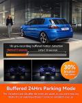 Vantrue N4 Pro 4K 3 Channel Dash Cam, STARVIS 2 IMX678 x PlatePix™ x HDR Night Vision, 4K+1080P+1080P Front Inside and Rear Dash Camera, Voice Control, WiFi, GPS, 24H Parking Mode, Support 512GB Max
