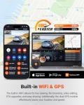 Vantrue S1 Pro Dual 1440P Dash Cam Front and Rear, Dash Camera w/2.7K, STARVIS 2, HDR Night Vision, 5G WiFi, 60FPS, Optional Remote Live View, GPS, Voice Control,24/7 Parking Mode, Support 512GB Max