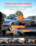 Vantrue S1 Pro Dual 1440P Dash Cam Front and Rear, Dash Camera w/2.7K, STARVIS 2, HDR Night Vision, 5G WiFi, 60FPS, Optional Remote Live View, GPS, Voice Control,24/7 Parking Mode, Support 512GB Max