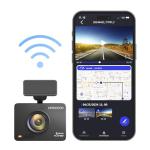 KENWOOD DRV-A310W GPS Dash Cam, Full HD Dashboard Camera, WDR/HDR Car Camera with Bluetooth & Wi-Fi Connectivity, G-Sensor, Collision Detection, Optional Rear Camera Support